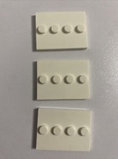 Lego white 3x4 for sale  Galveston
