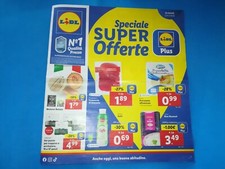 Volantino lidl pubblicita usato  Italia