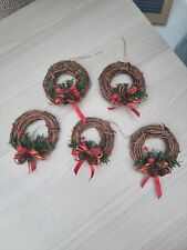 Vintage christmas wreath for sale  SHEFFIELD