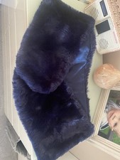 Blue faux fur for sale  NOTTINGHAM