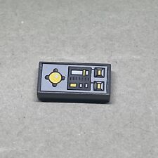 Lego 3069bpc1 cinza azulado escuro 1x2 ranhura de azulejo com padrão de painel de controle do veículo comprar usado  Enviando para Brazil