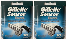 Lâminas de barbear Gillette Sensor Excel - 20 cartuchos comprar usado  Enviando para Brazil