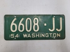 1954 washington license for sale  Butte