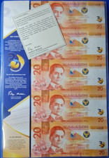 2023 / EMISSÃO OFICIAL / SEM CORTES 5 saídas / 20 PISO BSP 30º ANIVERSÁRIO SOBREIMPRESSÃO, usado comprar usado  Enviando para Brazil