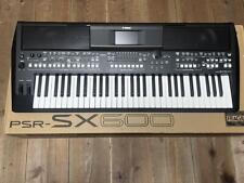 Teclado digital Yamaha PSR-SX600 61 teclas órgano eléctrico portátil música JP segunda mano  Embacar hacia Argentina