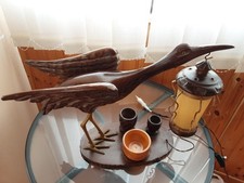 Lampada tavolo legno usato  Reggio Emilia