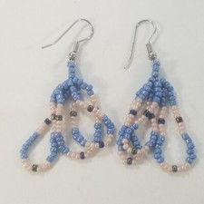 Blue dangle earrings for sale  Loveland