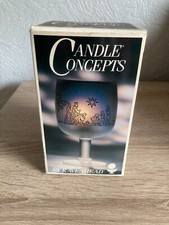 Vintage glass candle for sale  DEESIDE