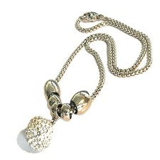 Collana donna acciaio usato  Scandicci