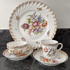Antique porcelain dresden for sale  LONDON