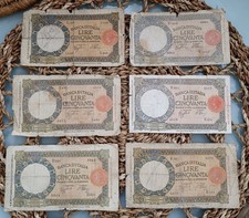 Lotto banconote italiane usato  Roma