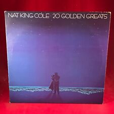 NAT KING COLE 20 Golden Greats 1979 UK Vinyl LP Unforgettable best of hits C comprar usado  Enviando para Brazil