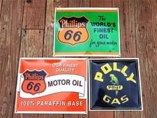 Porcelain signs phillips for sale  Lone Jack