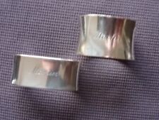 Serviettenringe sterling silbe gebraucht kaufen  Recklinghausen
