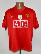 CAMISA NIKE L MANCHESTER UNITED 2007/2008/2009 HOME CHAMPIONS LEAGUE comprar usado  Enviando para Brazil