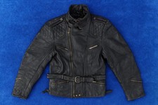 Vintage black leather for sale  STRABANE