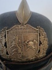 Alter feuerwehrhelm pickelhaub gebraucht kaufen  Berlin