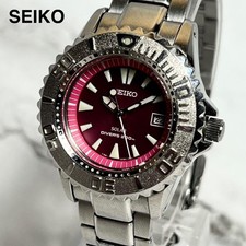 Seiko V185-0AB0 Prospex relógio de mergulho feminino 200m mostrador rosa solar aço inoxidável comprar usado Seiko V185-0AB0 Prospex relógio de mergulho feminino 200m mostrador rosa solar aço inoxidável comprar usado  Enviando para Brazil