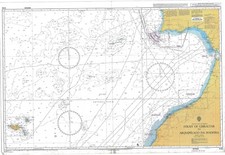 Almirantado 3132 Estreito de Gibraltar ao Arquipélago da Madeira Mapa Gráfico Marítimo comprar usado  Enviando para Brazil