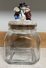 Glass candy jar for sale  Helena