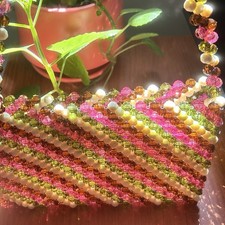 Beaded purse handbag for sale  Cleveland