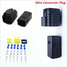 Carro automotivo à prova d'água 5 conjuntos amplificador de 6 pinos plugue conector fio selado preto comprar usado  Enviando para Brazil
