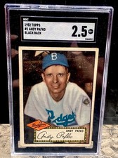 1952 topps andy for sale  Biwabik