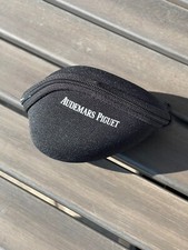 NOVO OEM AUDEMARS PIGUET AP A.P. Caixa estojo de viagem relógio genuíno preto sintético comprar usado NOVO OEM AUDEMARS PIGUET AP A.P. Caixa estojo de viagem relógio genuíno preto sintético comprar usado  Enviando para Brazil