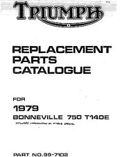 Triumph parts manual for sale  Lexington