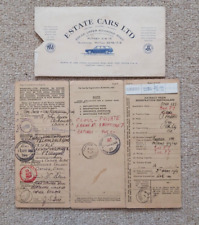 Rf60 registration book for sale  STOCKTON-ON-TEES