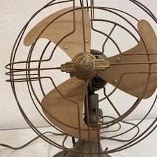 Ventilador oscilante GE General Electric vintage 14” 3 lâminas de ventilador metal comprar usado  Enviando para Brazil
