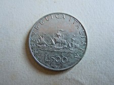 Italia 500 lire usato  Concordia sulla Secchia