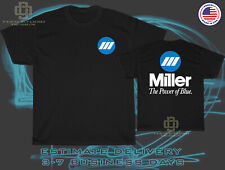 Camiseta masculina logotipo equipamento de soldagem elétrica Miller American Twoside comprar usado  Enviando para Brazil