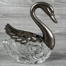 Vintage swan salt for sale  Davenport