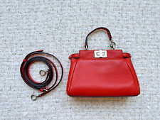 Usado, Bolsa tiracolo Preloved Fendi couro micro Peekaboo comprar usado  Enviando para Brazil