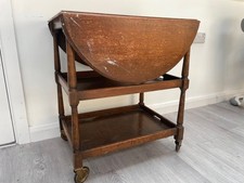 Vintage oak serving for sale  WORTHING