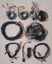 Job lot cables for sale  NORTHALLERTON