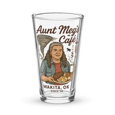 Bicchiere pinta aunt usato  Spedire a Italy