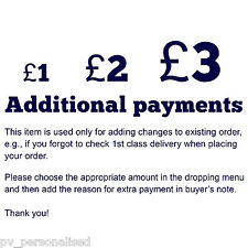 Additional payments for sale  SITTINGBOURNE