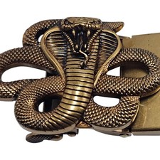 Fivela de cinto catraca automática masculina cobra  comprar usado  Enviando para Brazil
