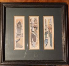 art 3 pieces matted framed for sale  Oxford