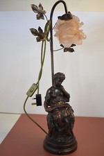 Vintage bronze lady for sale  NEWQUAY