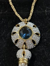 Vintage swarovski blue for sale  BRAINTREE
