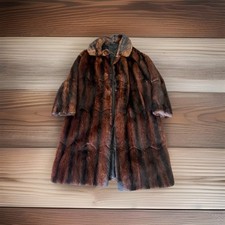 Woman brown mink usato  Angera