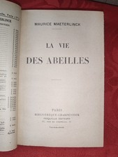 Vie abeilles maeterlinck d'occasion  Le Mans