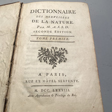 Livre ancien 1783 d'occasion  Chameyrat