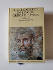 Testi gnostici lingua usato  Torino