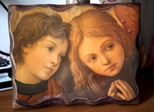 Stampa angeli legno usato  Taranto