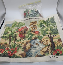 Unfinished needlepoint creatio for sale  Warrenville
