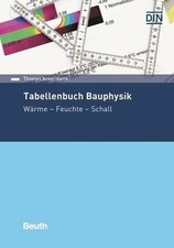 Tabellenbuch bauphysik wärme gebraucht kaufen  Stuttgart